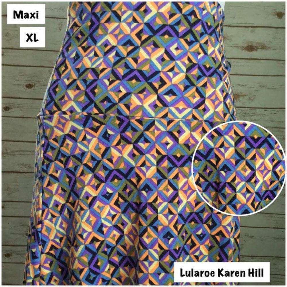Lularoe maxi skirt XL NWT